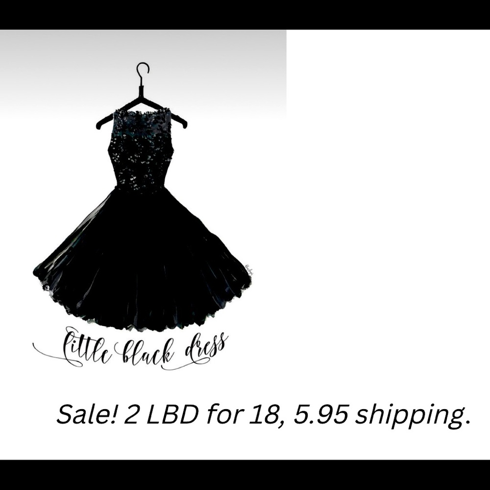 💥LBD Sale! 2 Little Black Dresses from my closet, $18